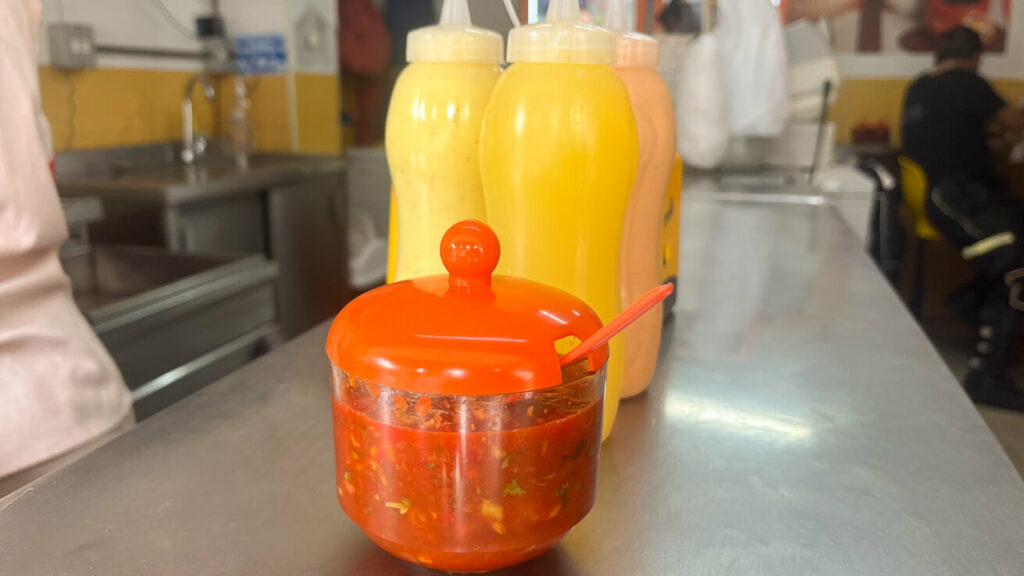 Molho de pimenta colombiana