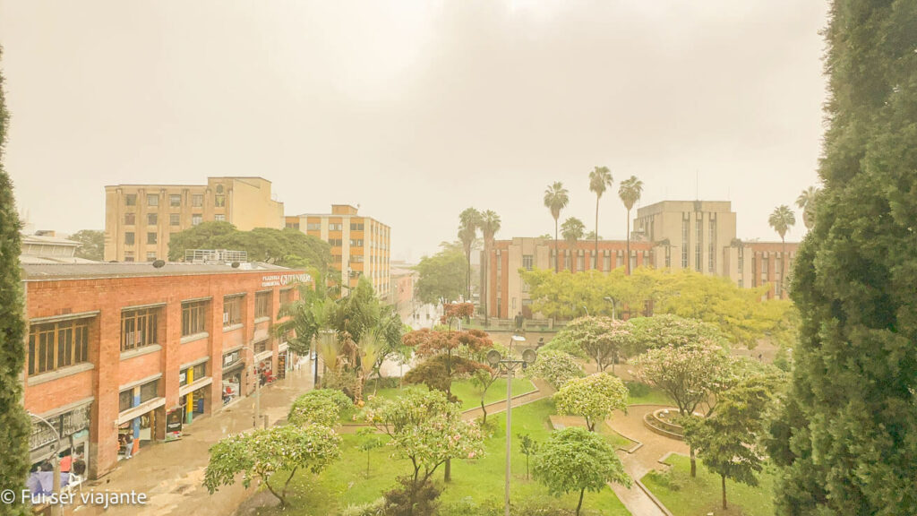 Vista do Palácio da Cultura Rafael Uribe Uribe