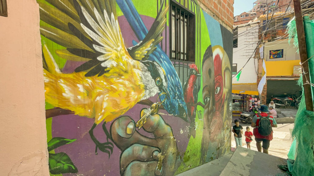 Arte de rua na Comuna 13