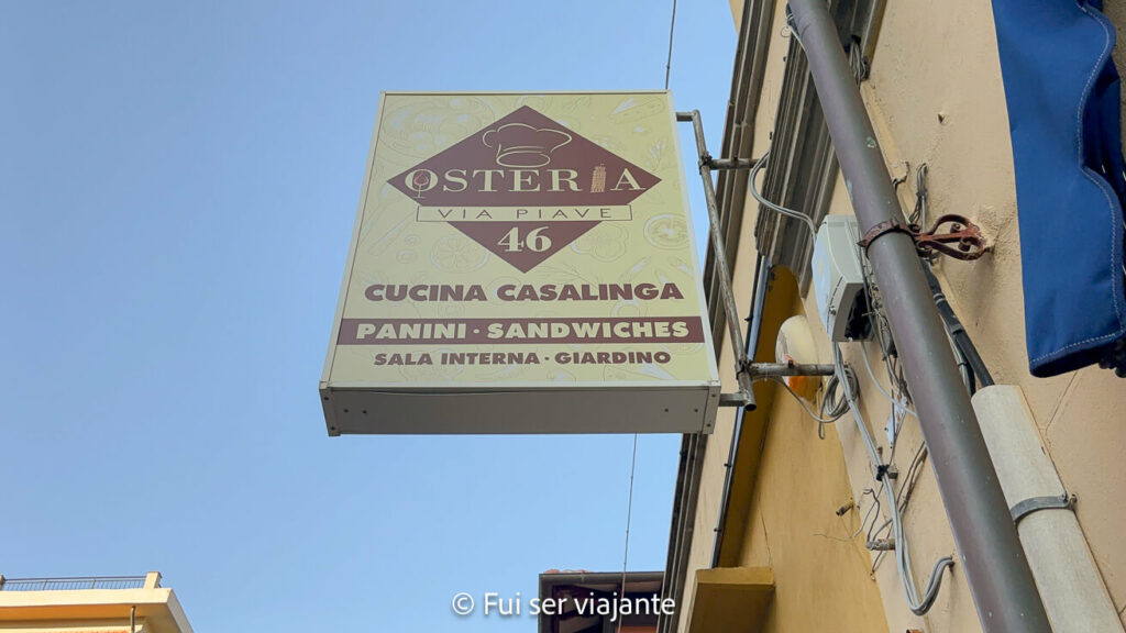 Ostaria 46 - restaurante em Pisa Itália