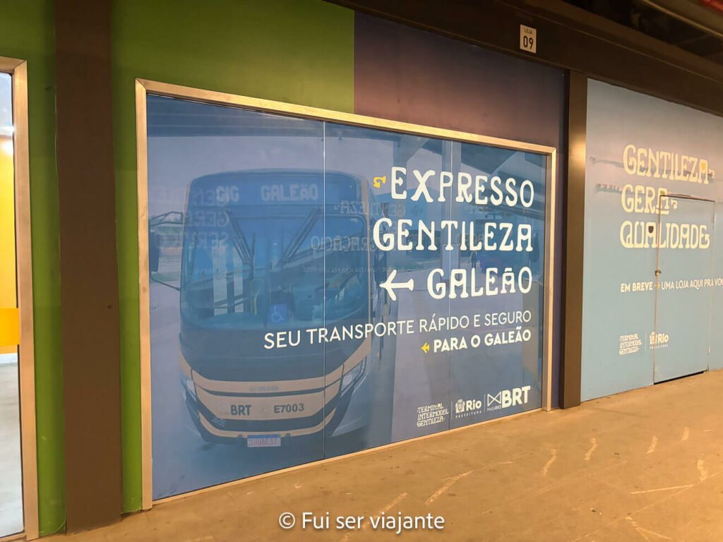 ônibus expresso terminal gentileza x galeão