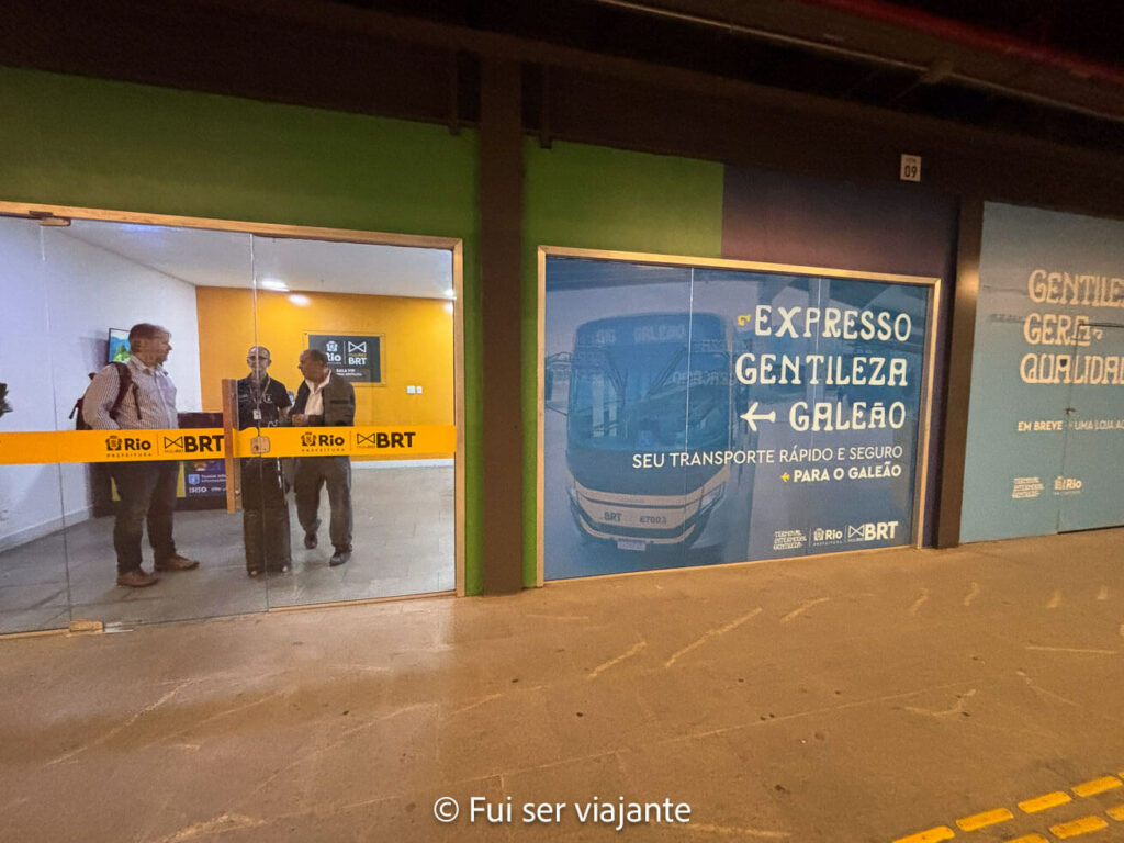ônibus expresso terminal gentileza x galeão