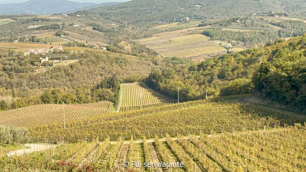 Paisagens na Toscana