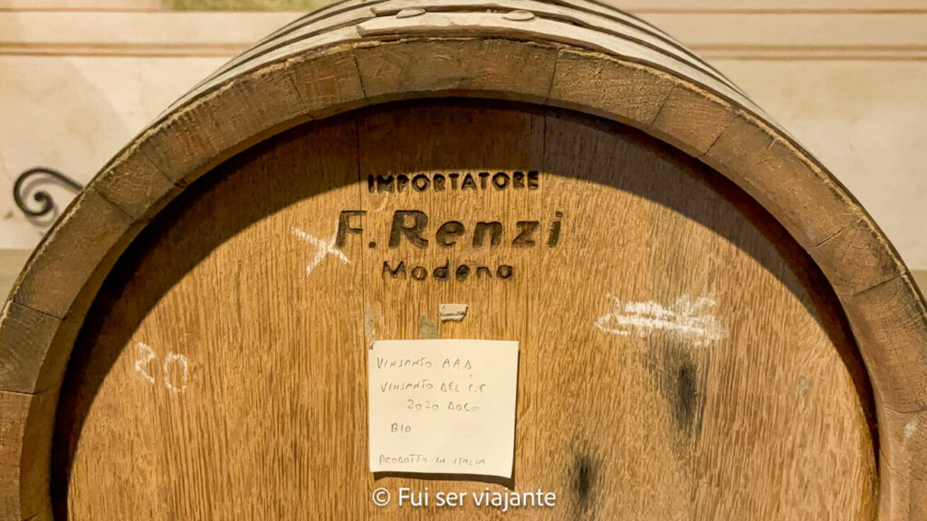 Sala de maturação das uvas para vin santo