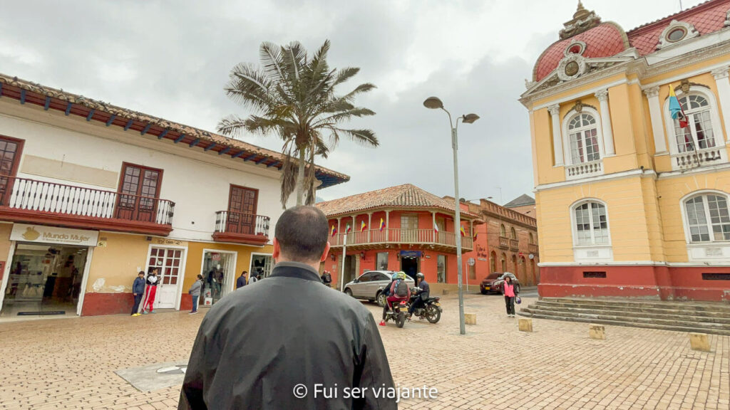 Caminho para a Catedral de Sal em Zipaquirá