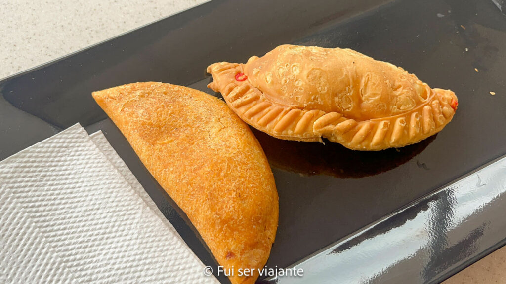 Empanadas em Zipaquirá