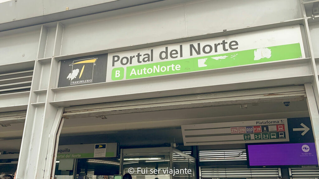 Estação Portal del Norte Bogotá
