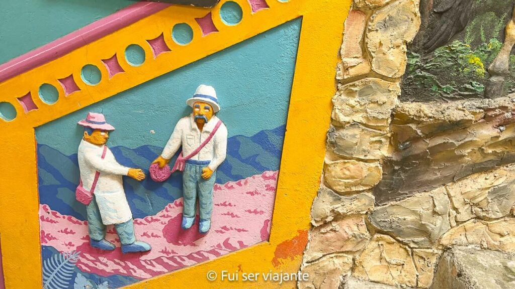 Zócalos em Guatapé