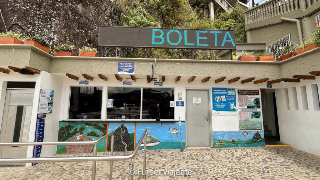 Bilheteria Piedra El Peñol na Colômbia