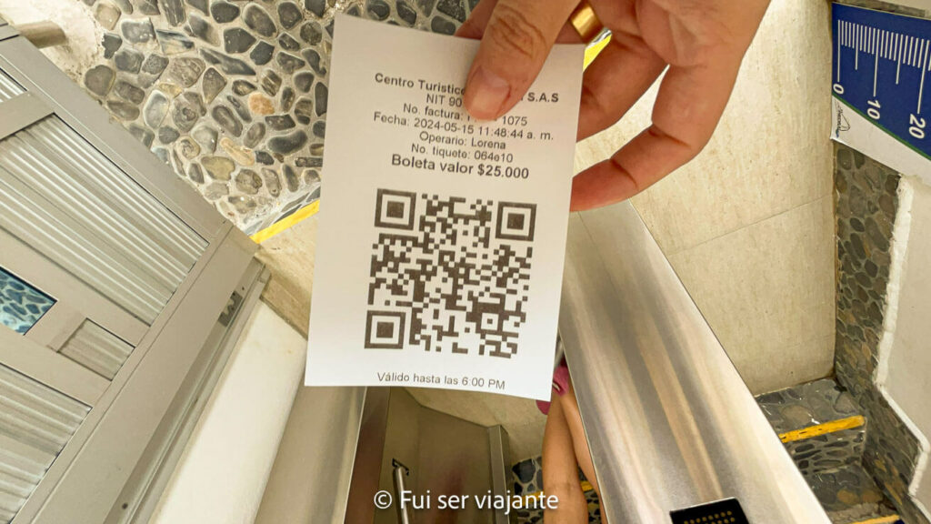 Bilheteria Piedra El Peñol na Colômbia