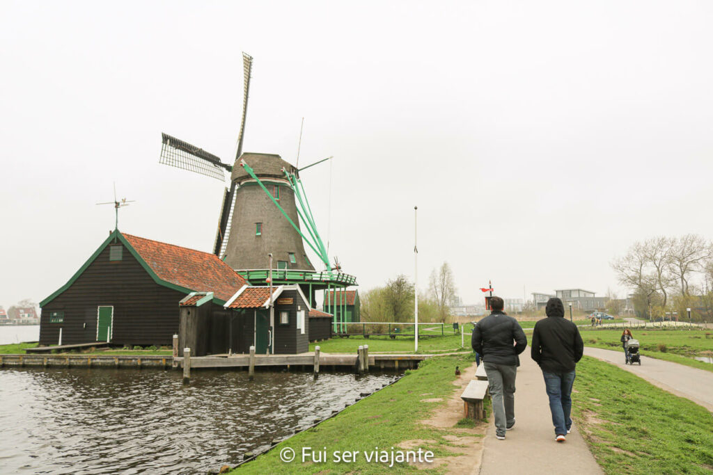 Zaanse Schans - bate volta de Amsterdam