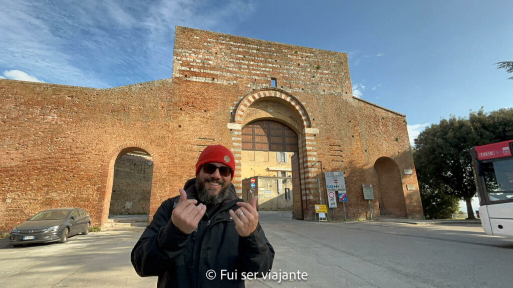 Porta de San Marco em Siena