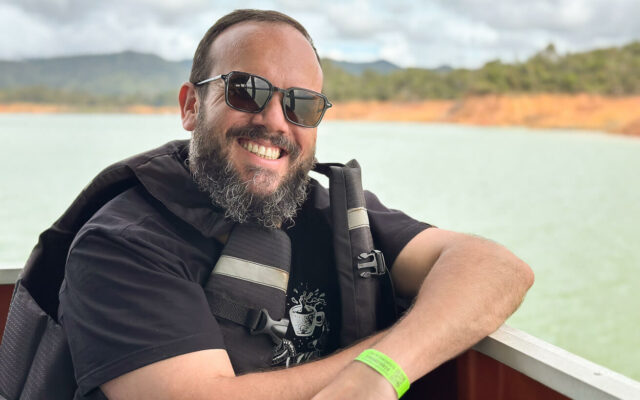 Passeio na represa de Guatapé