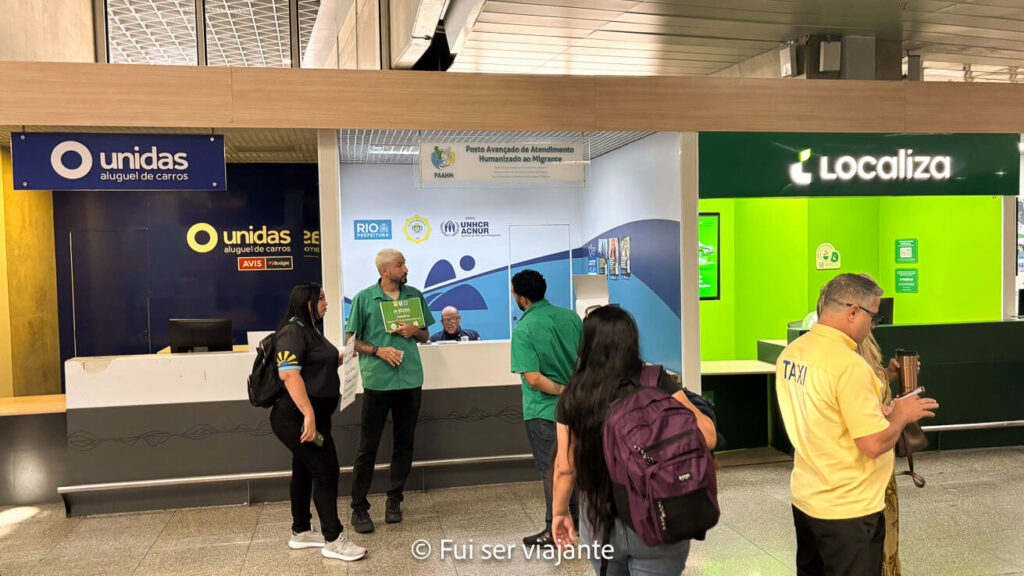 Locadoras de Veículos no aeroporto Galeão
