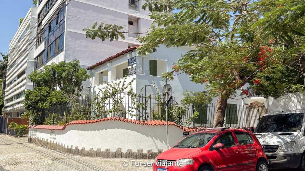 Casa da família Paiva na Urca