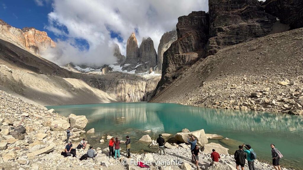 Vista base Torres del Paine