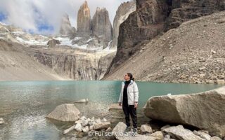 Trekking base Torres - Torres del Paine no Chile