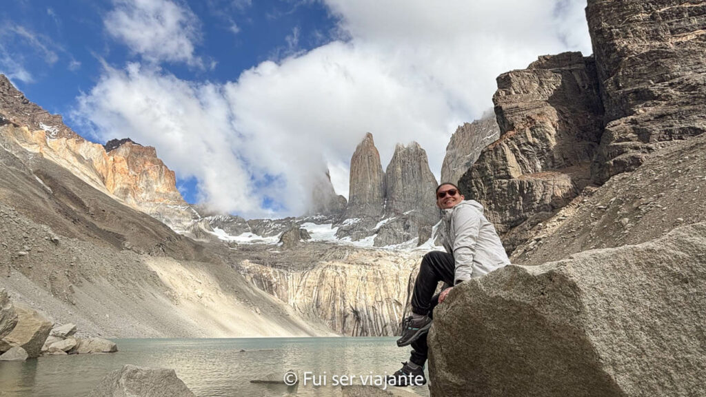 Vista base Torres del Paine