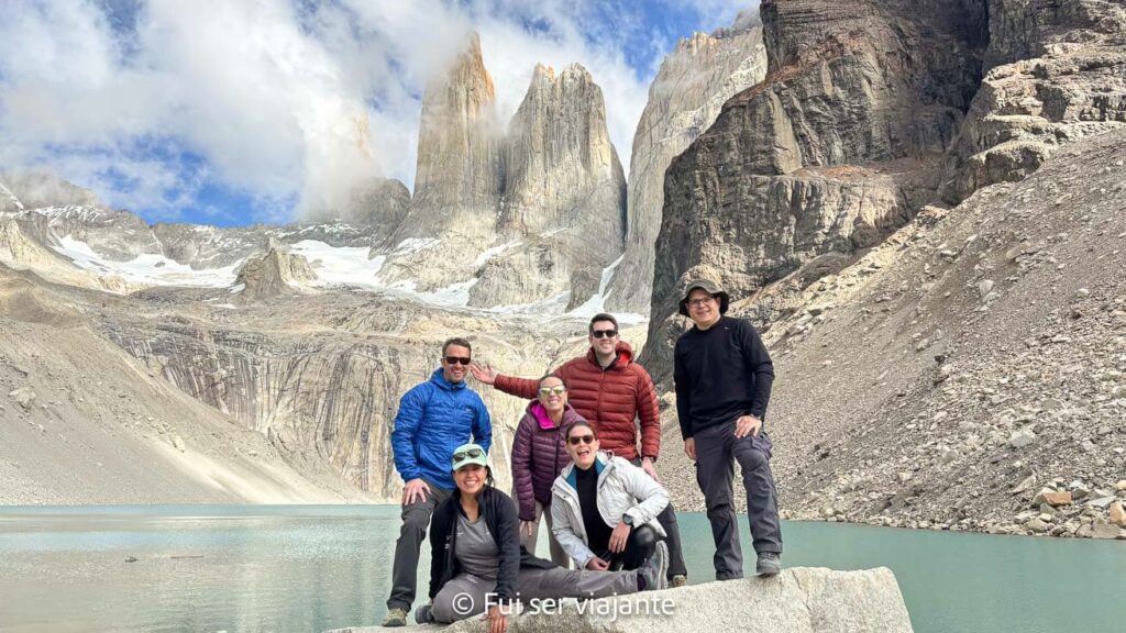 Vista base Torres del Paine