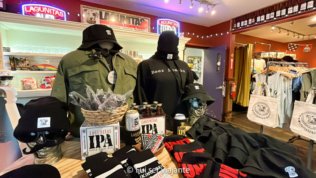 Loja da marca Lagunitas em Petaluma