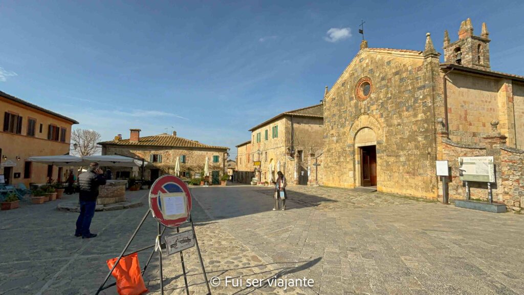 Monteriggioni Itália. Foto: Fui ser viajante