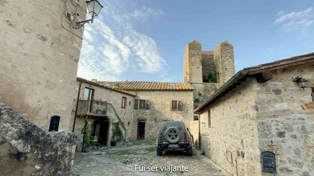 Monteriggioni Itália. Foto: Fui ser viajante