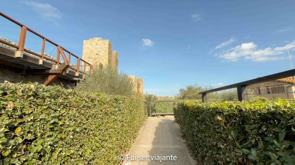 Monteriggioni Itália. Foto: Fui ser viajante