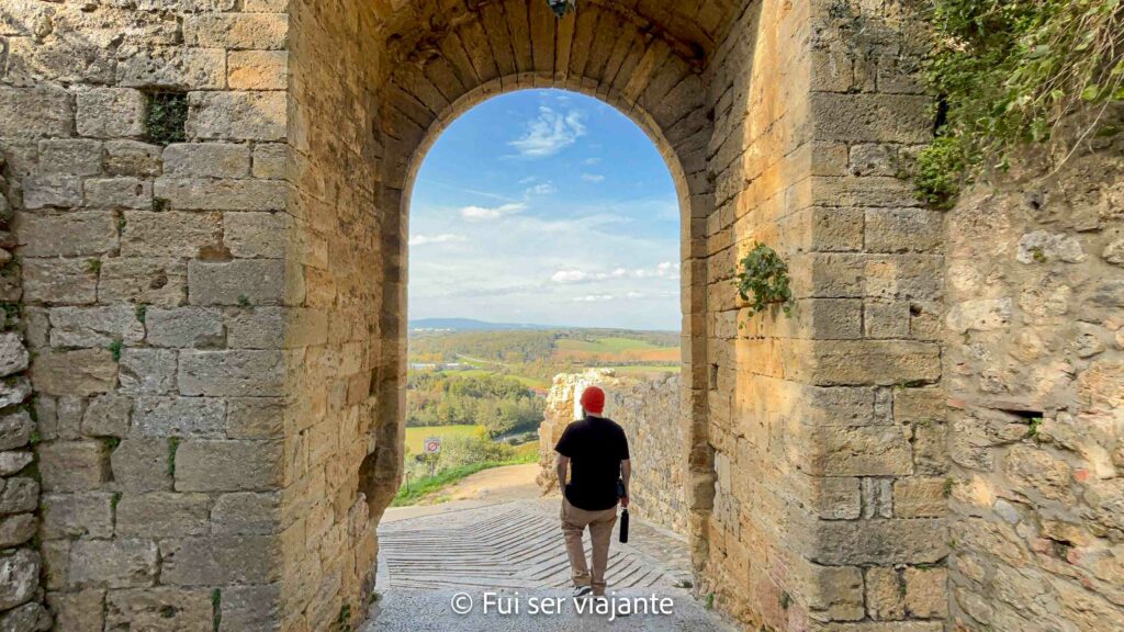 Monteriggioni Itália. Foto: Fui ser viajante