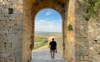 Monteriggioni Itália. Foto: Fui ser viajante