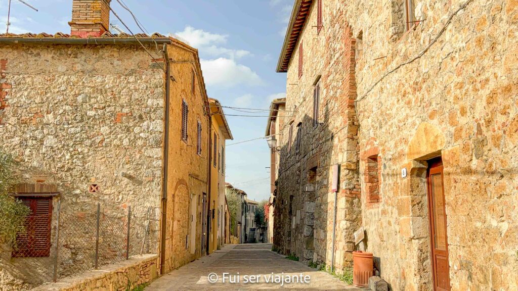 Monteriggioni Itália. Foto: Fui ser viajante