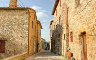Monteriggioni Itália. Foto: Fui ser viajante