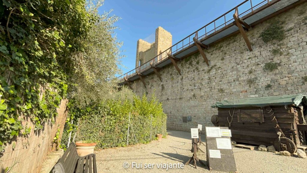 Monteriggioni Itália. Foto: Fui ser viajante