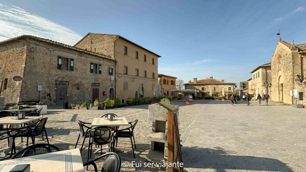 Monteriggioni Itália. Foto: Fui ser viajante