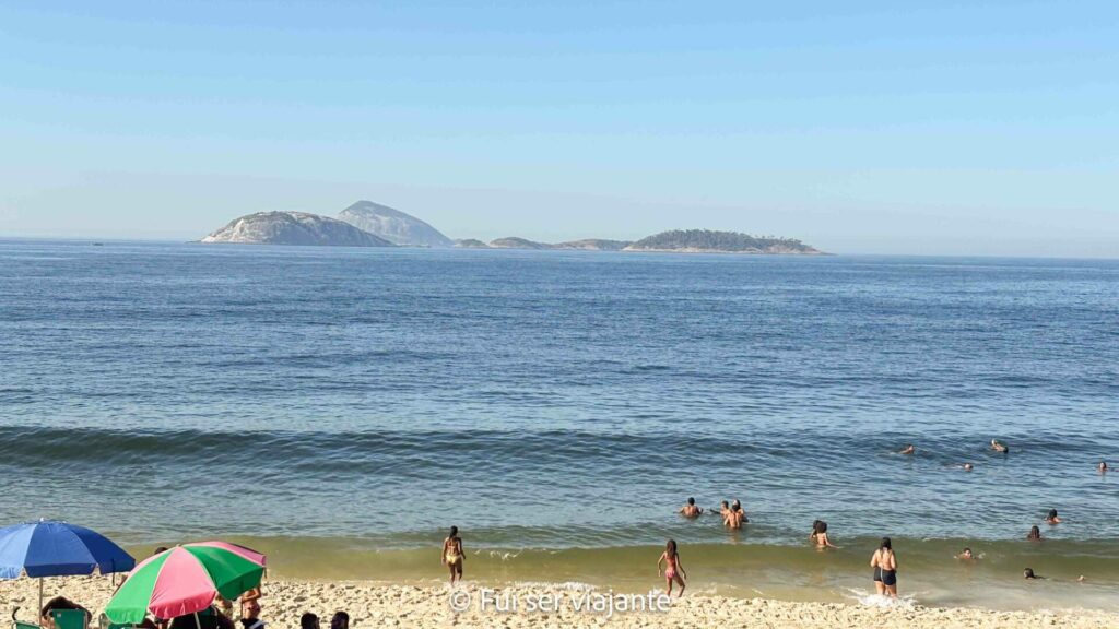Vista das Ilhas Cagarras Ipanema