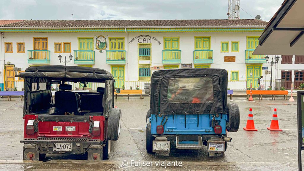 Jeep Willys em Salento Colômbia