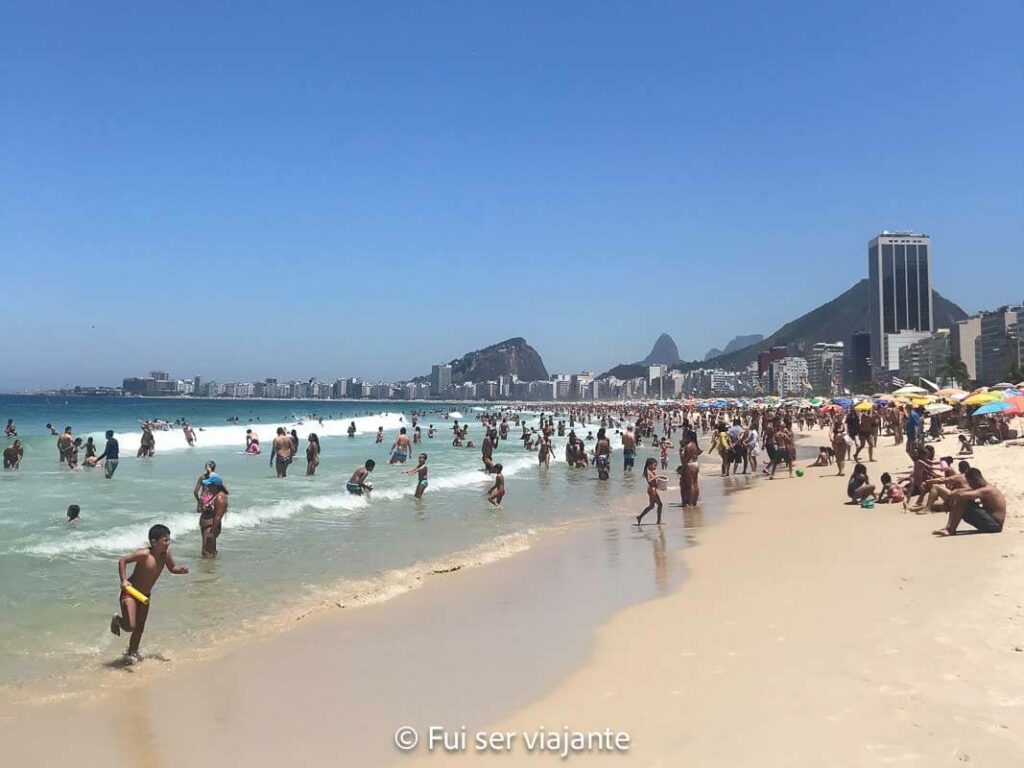 Praia do Leme Rio de Janeiro