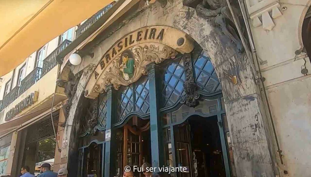 Café a Brasileira - Roteiro Literário por Lisboa