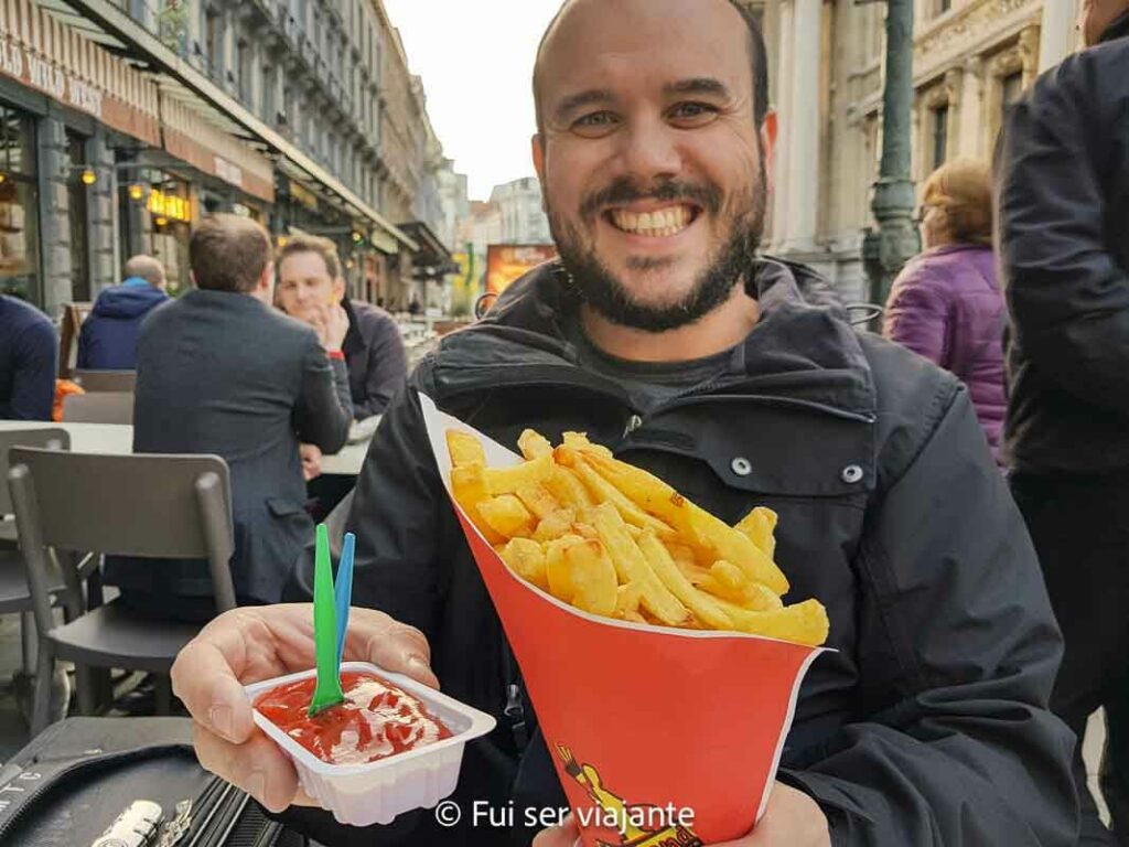 Comidas típicas da Bélgica - batata frita