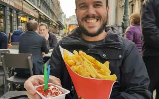 Comidas típicas da Bélgica - batata frita