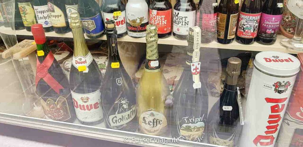 Cervejas belgas no mercado