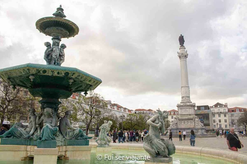 Praça do Rossio Lisboa