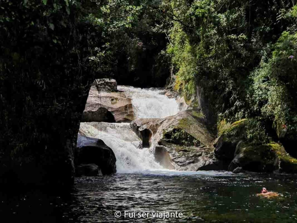 Cachoeira do Maromba Parque Nacional do Itatiaia parte baixa