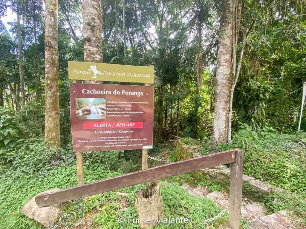 Cachoeira do Poranga, Parque nacional do Itatiaia. Foto: Fui ser viajante