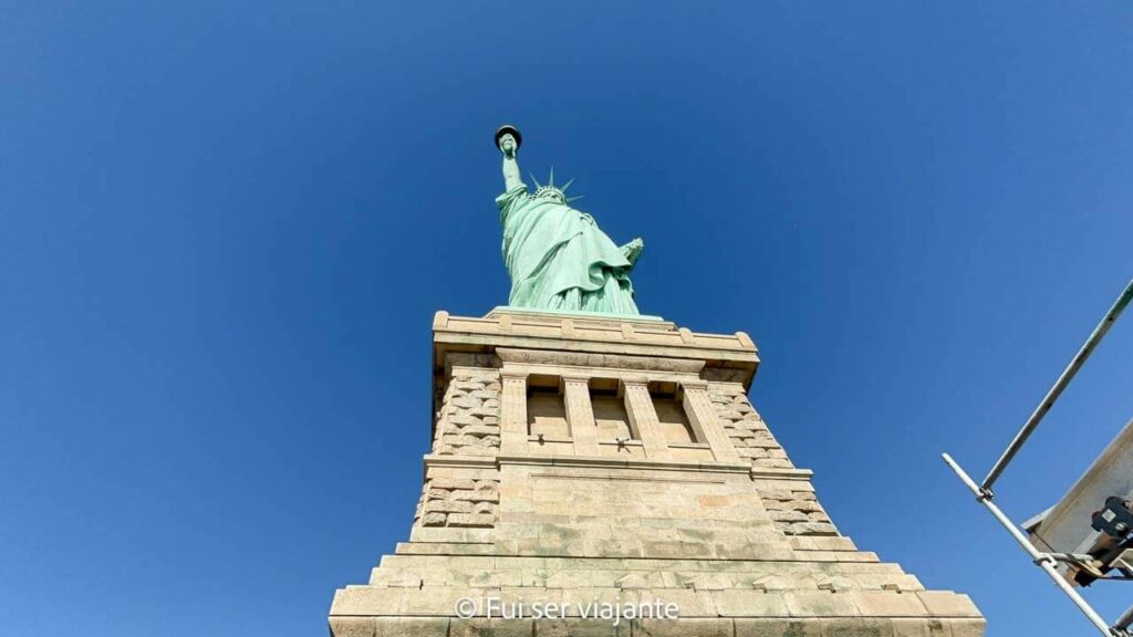 pedestal da estátua da Liberdade Nova York