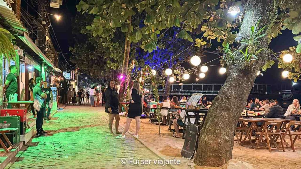 O que fazer à noite em Ilha Grande
