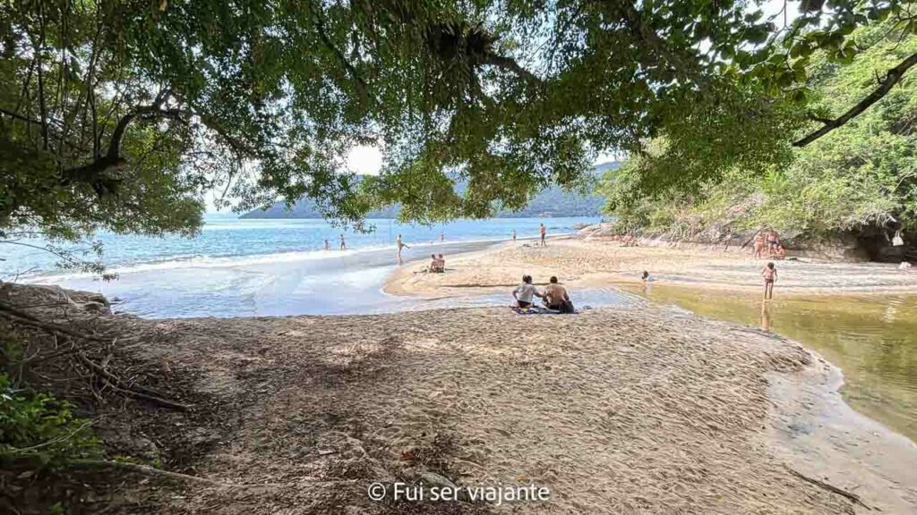 Praia Preta Ilha Grande. Foto: Fui ser viajante