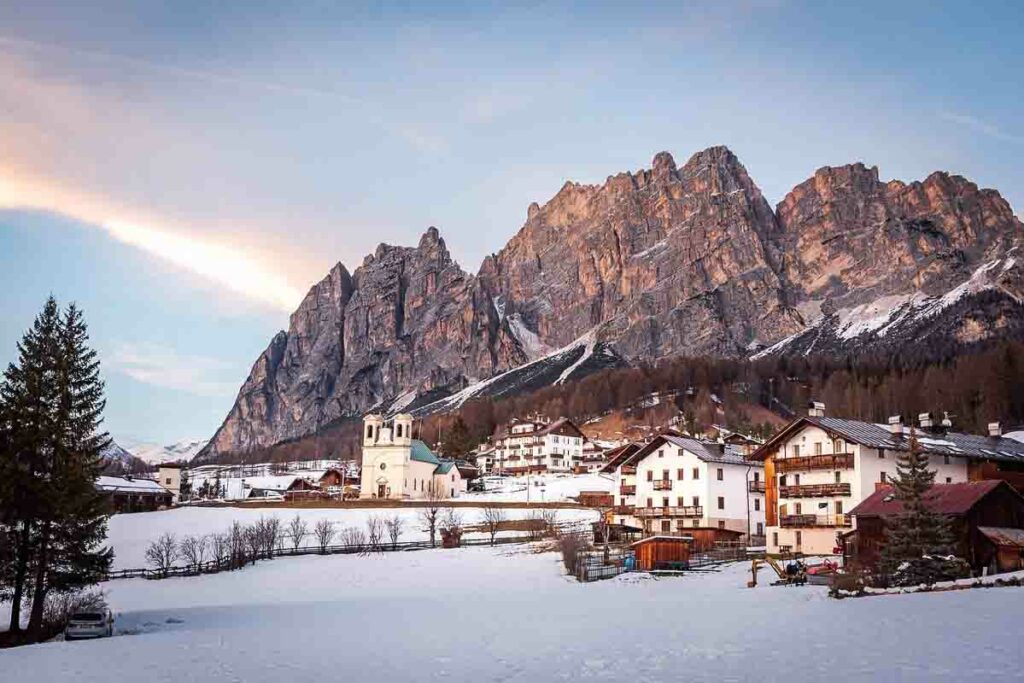 Cortina d'Ampezzo na Itália
