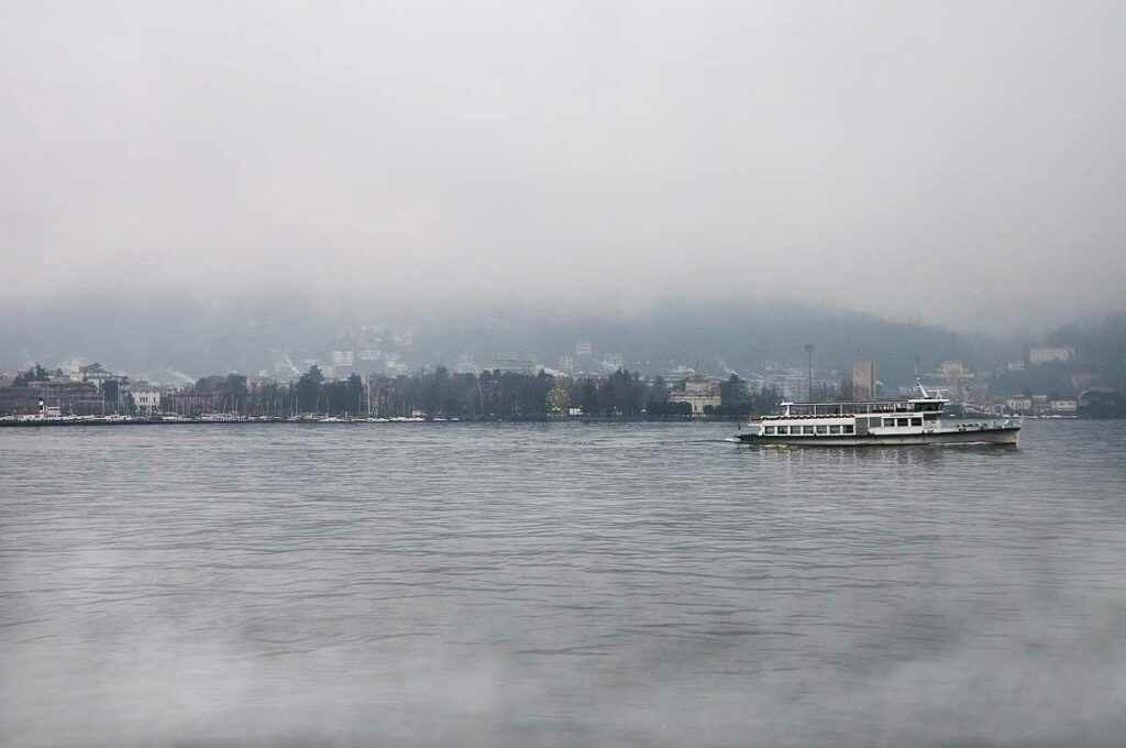 Lago di Como Itália