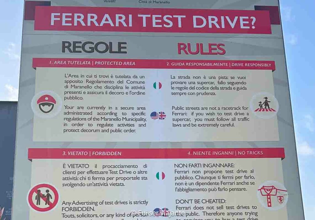 Museu Ferrari em Maranello