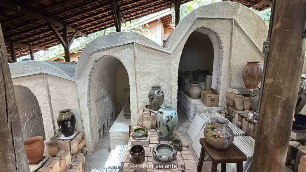 Forno Noborigama, Cunha